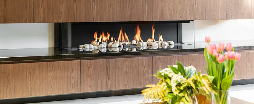 Double-height Fireplace Design Refurbishment in Gretna, Louisiana